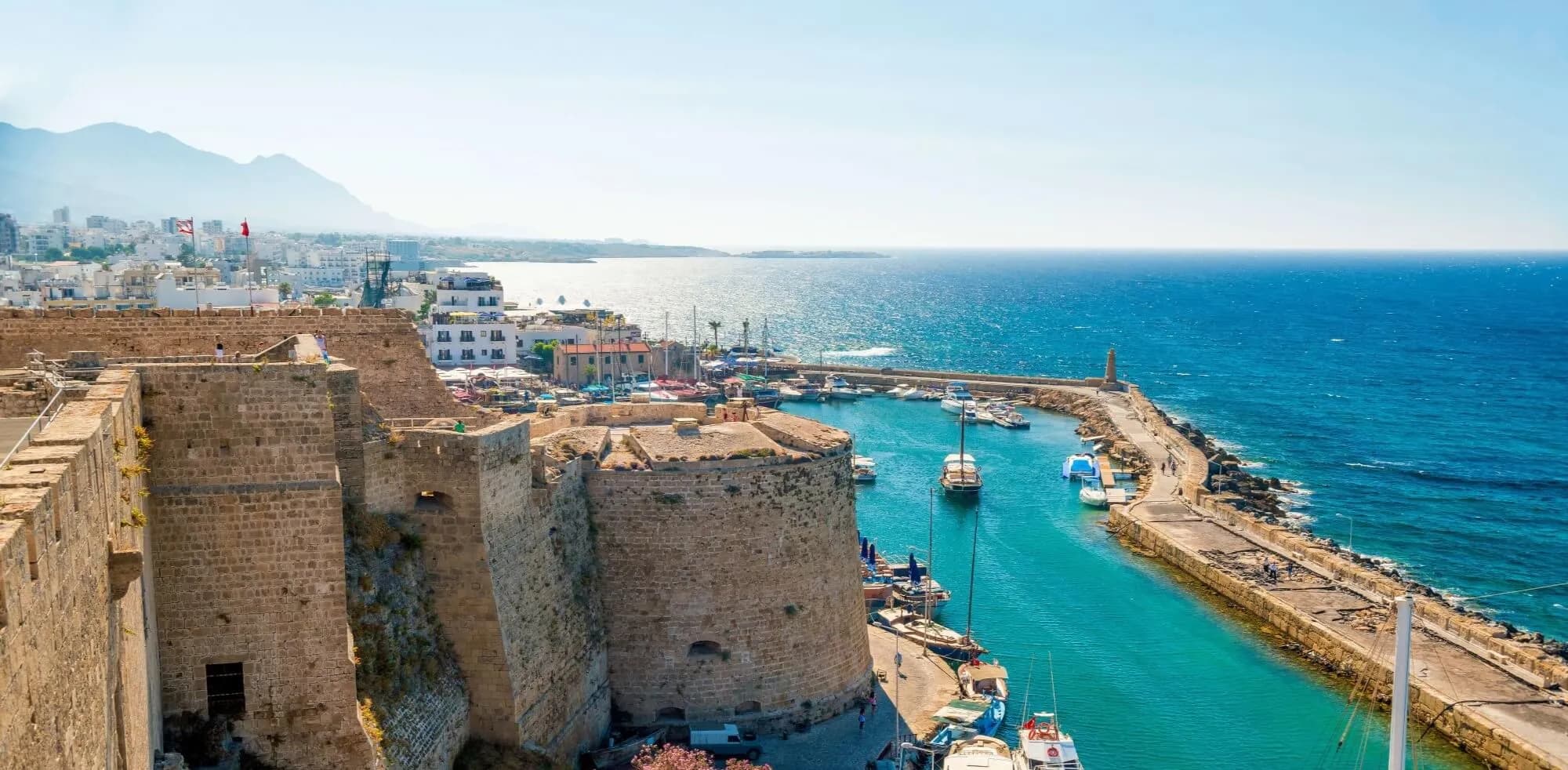 Kuzey Kıbrıs manzarası