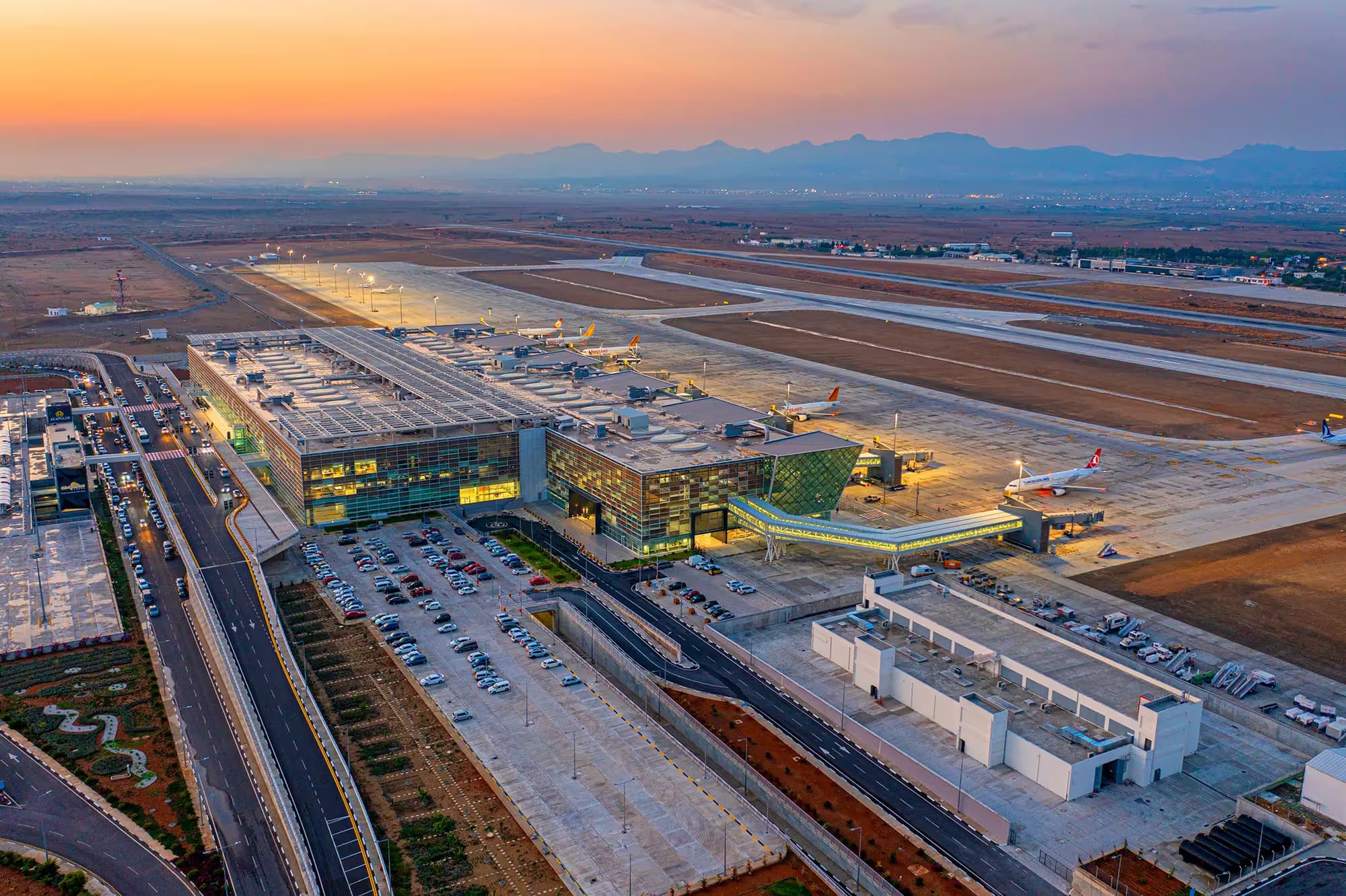 Ercan Havalimanı yolcu alanı