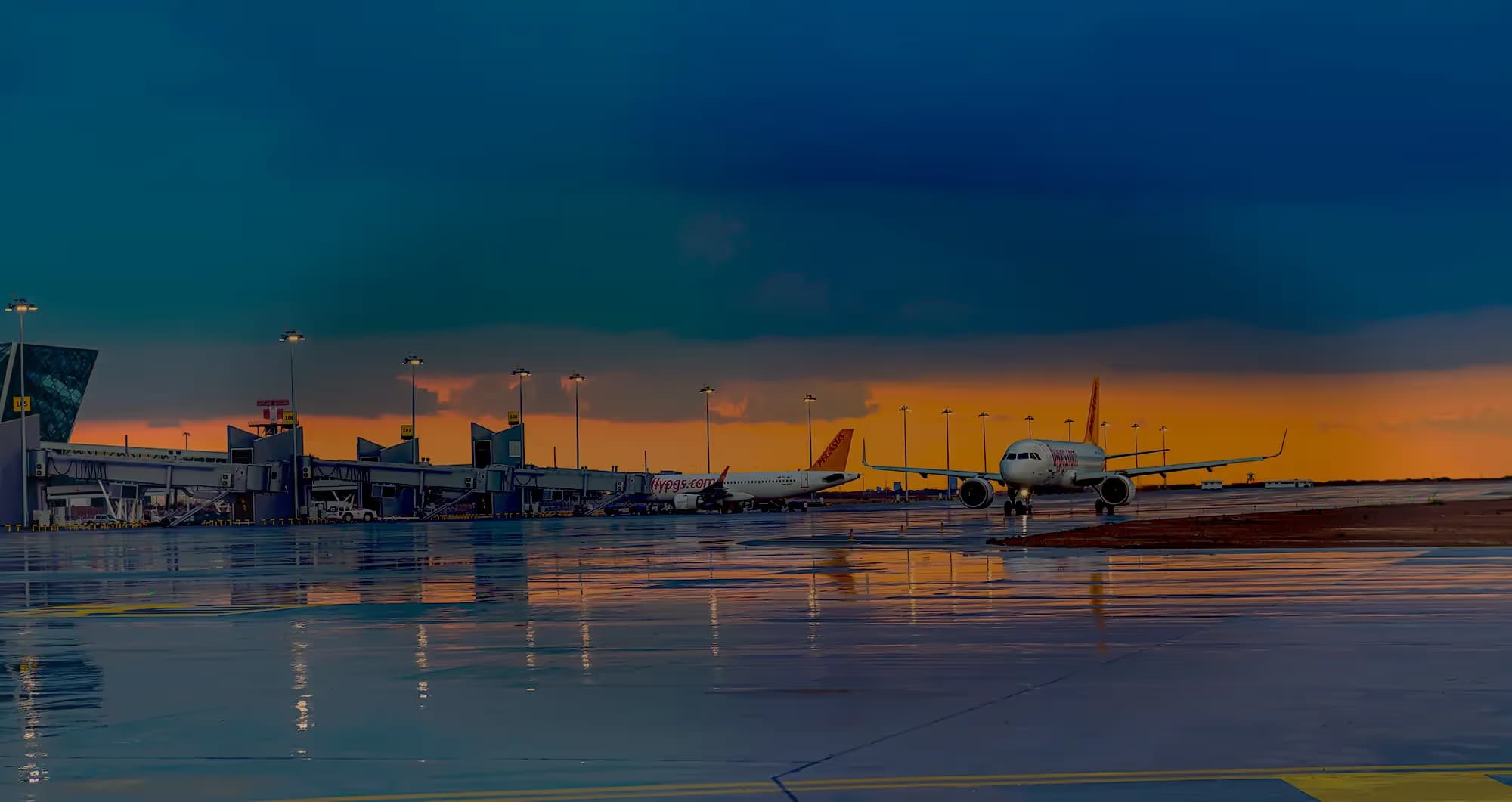 Havaalanı manzarası