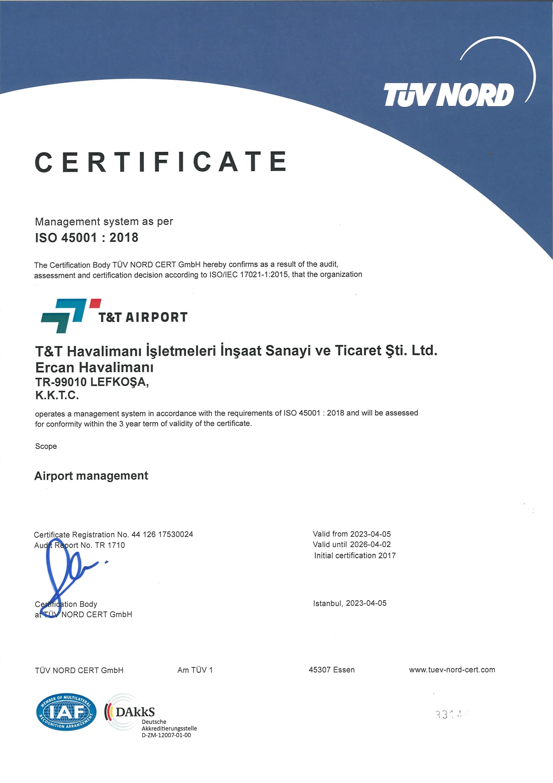 Havacılık Uygunluk Belgesi